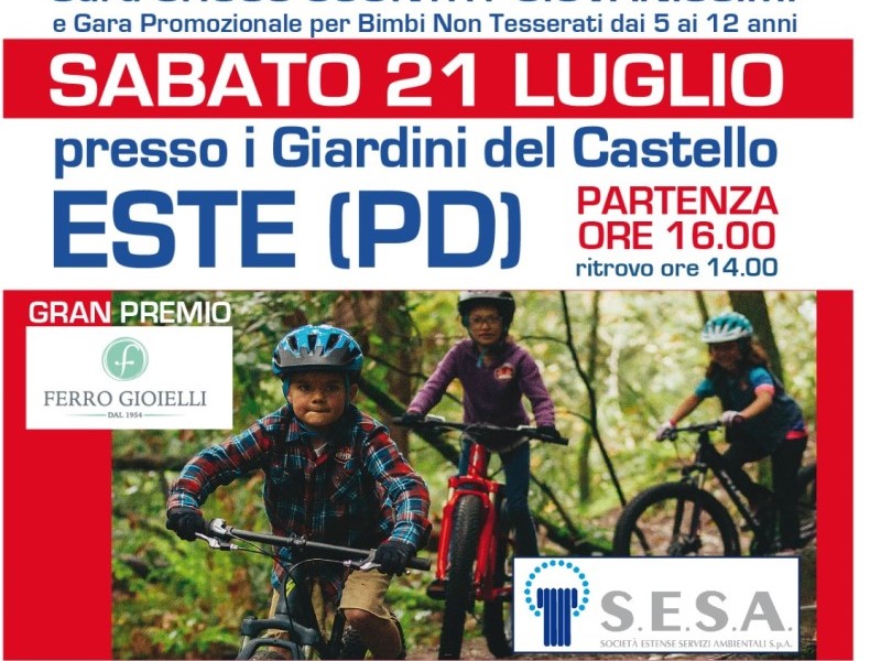 19/6/18 Arriva Atestina Minibike, Il castello d’Este tutto per i mini-biker il 21 Luglio